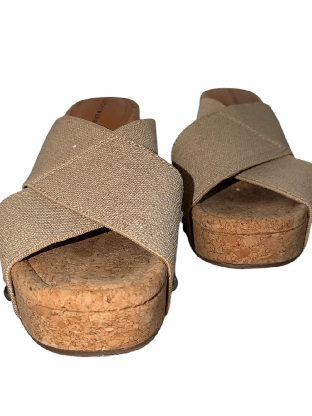 Lucky Brand Women's Valmai Platform Wedge Sandals size 8.5